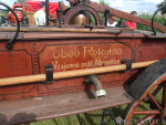 Čtyřkolová hasičská stříkačka vyrobená v&nbsp;roce 1882